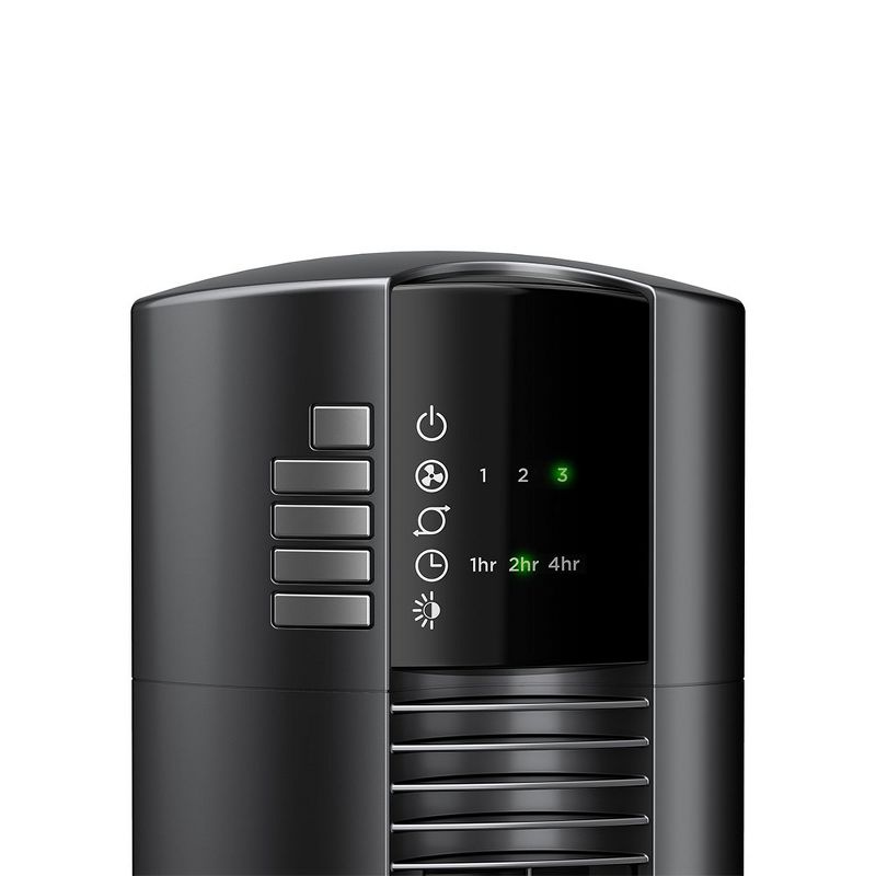 O2COOL Rechargeable Deluxe Necklace Fan with USB Cord Gray