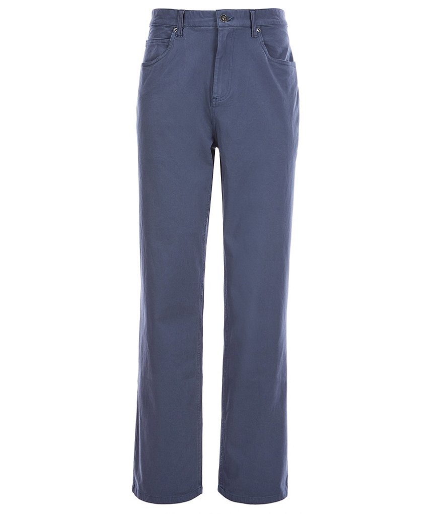 Roundtree & Yorke Flat-Front 5 Pocket Pants