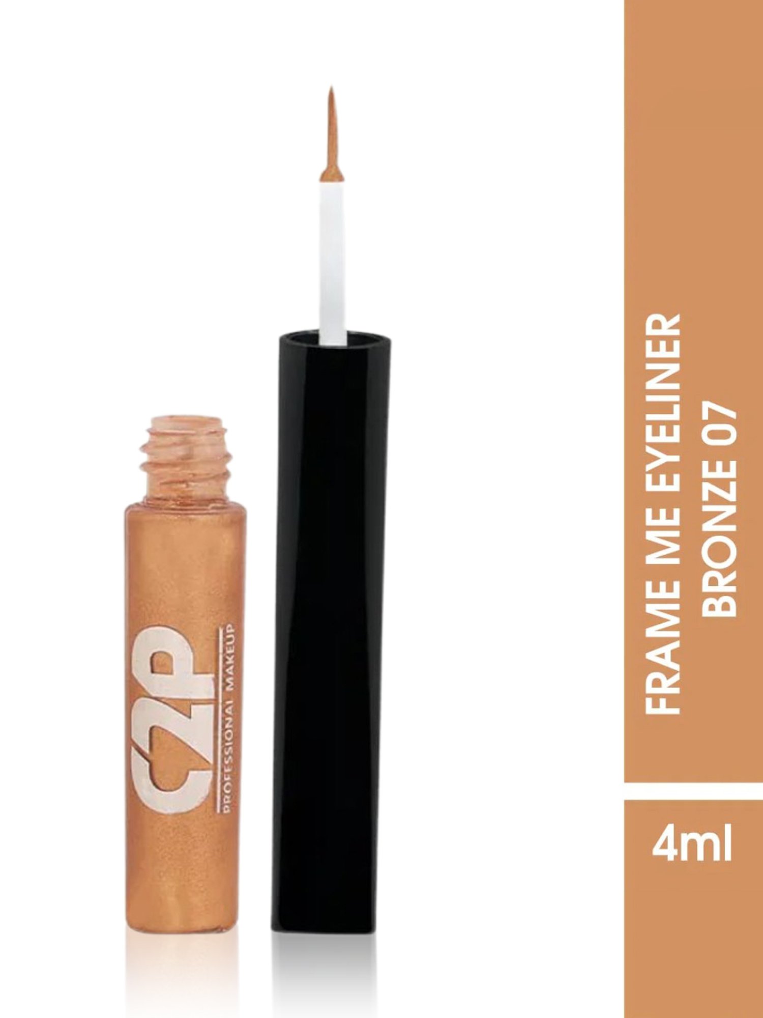 C2P PROFESSIONAL MAKEUP Frame Me Liquid Eyeliner Bronze 07 - 4 ml