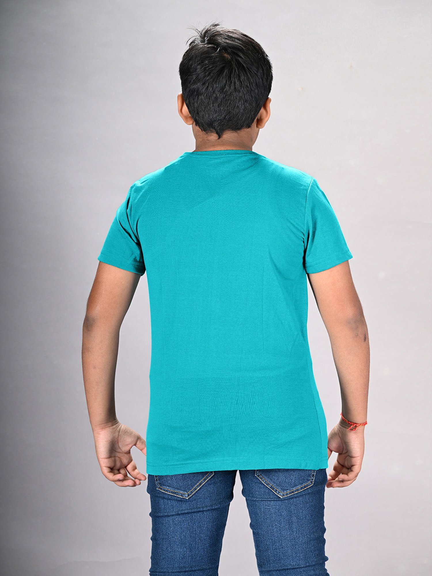 Lux Nitro Boys Orange Solid T-Shirt (Pack Of 3)