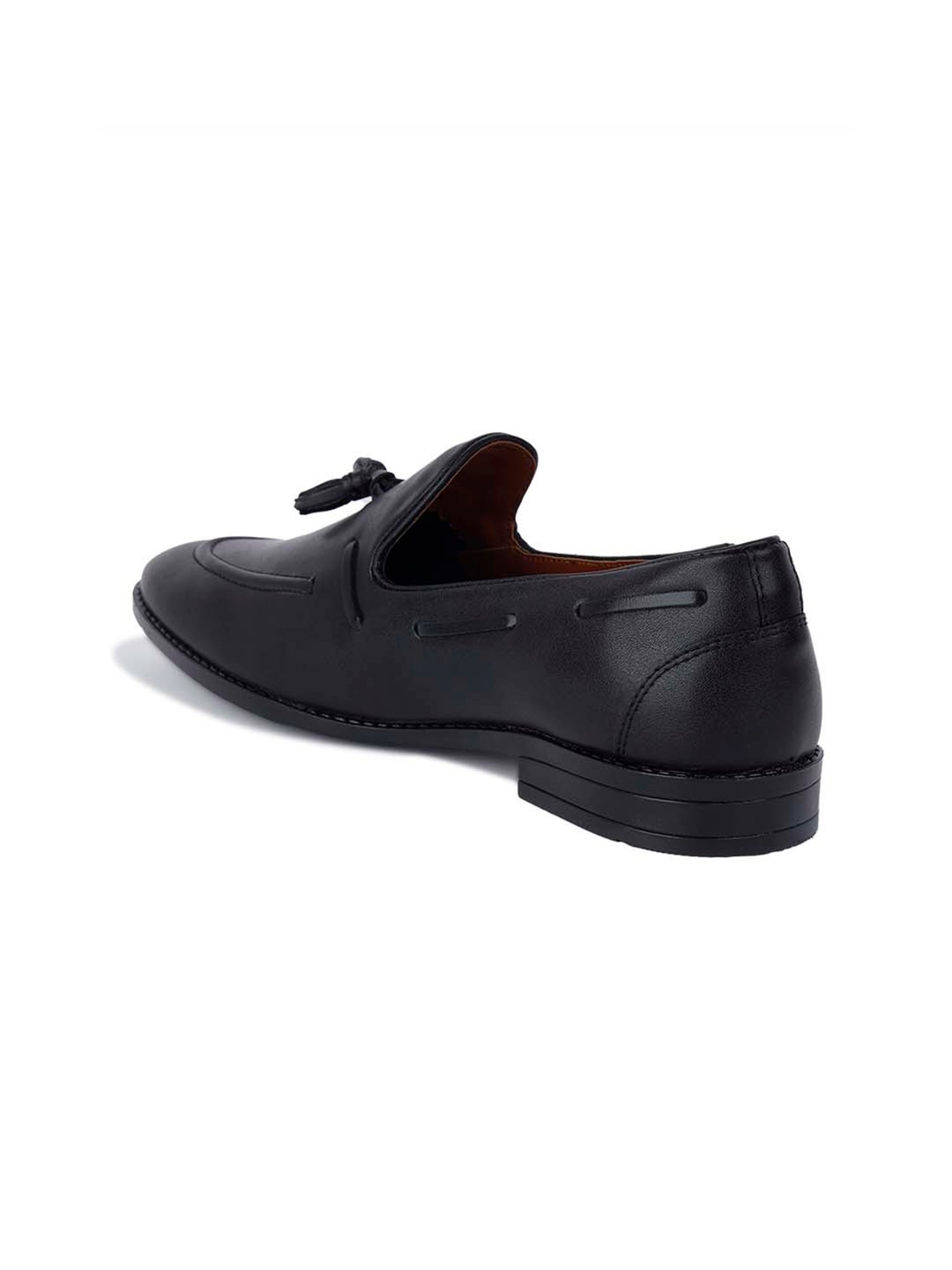 Louis Stitch Men's Black Formal Mocassins