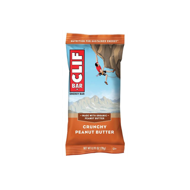 CLIF Bar Crunchy Peanut Butter Energy Bar Minis - 20ct