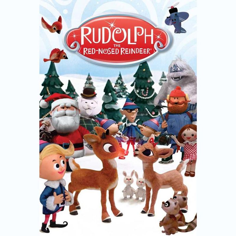 NMR Distribution Rudolph the Red-Nosed Reindeer 150 Piece Micro Jigsaw Puzzle In Tube
