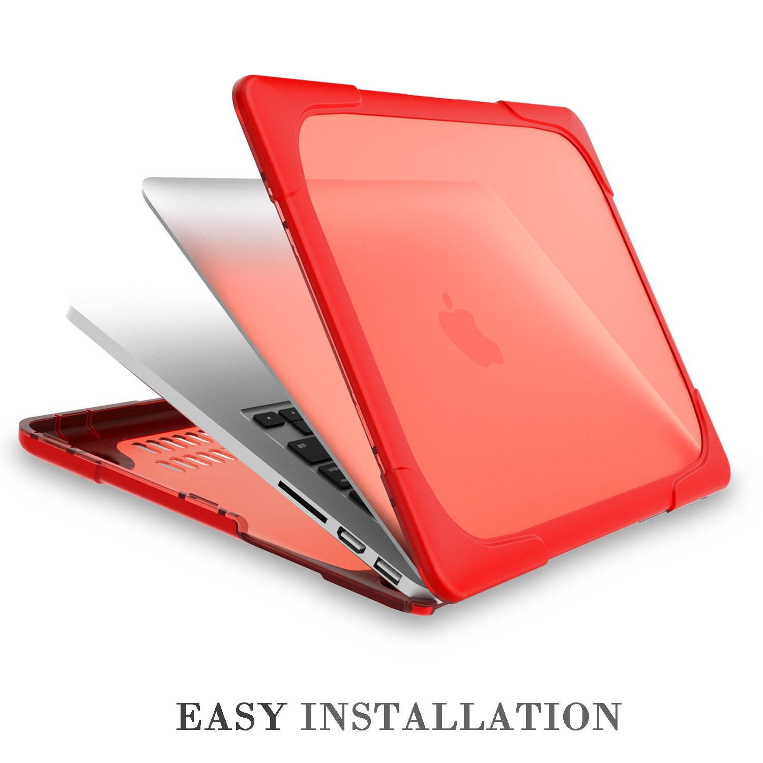 For Macbook Pro 15 Retina Case Werleo Heavy Duty Hard Case Protective Cover for Apple Macbook Pro 15.4" with Retina Display Compatible with A1398 2012-2015 Release