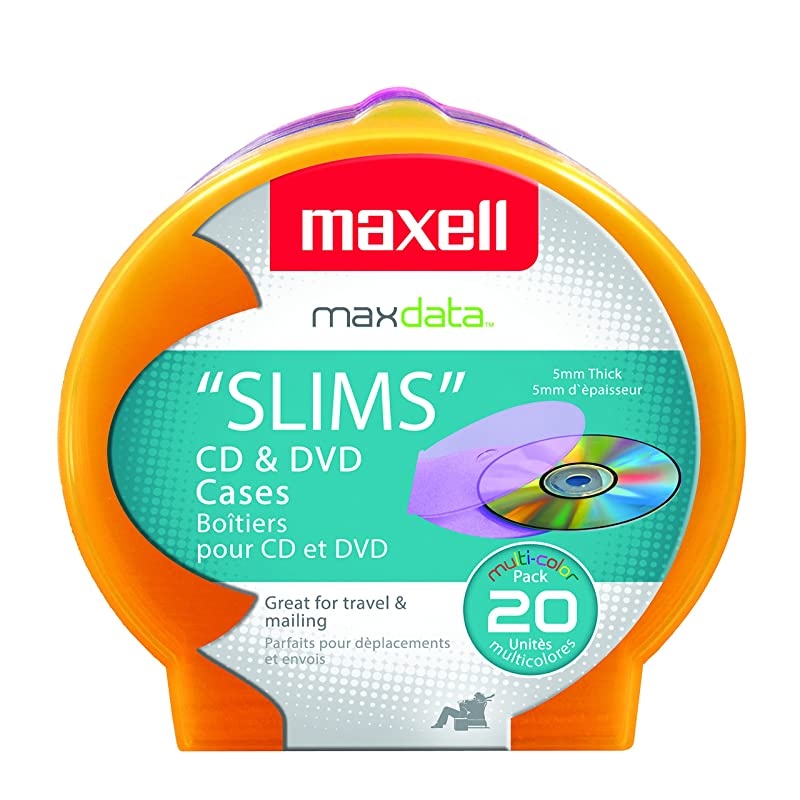 CD355 ClamShell Assorted Colors 20 Pack
