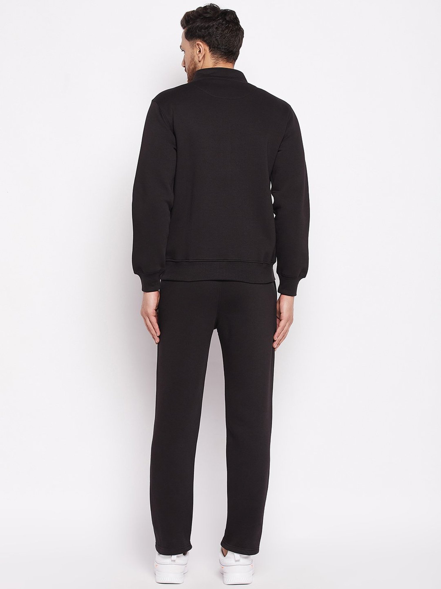 Okane Black Regular Fit Tracksuit