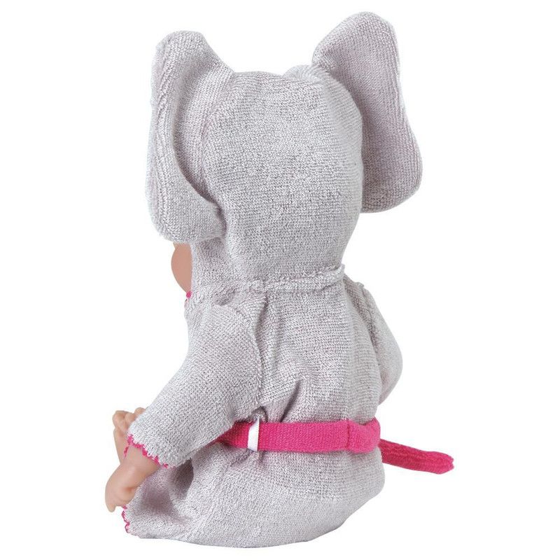 Adora Baby Bath Toy Elephant, 8.5 inch Bath Time Baby Tot Doll with QuickDri Body