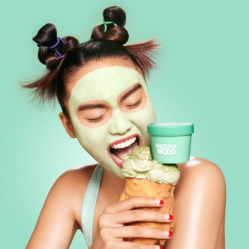 I DEW CARE Matcha Mood Soothing Green Tea Wash-Off Mask - 3.52oz