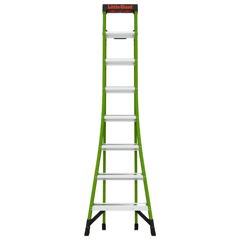 Little Giant Ladder Systems 8' ANSI Type IAA rated Ladder Apple Green
