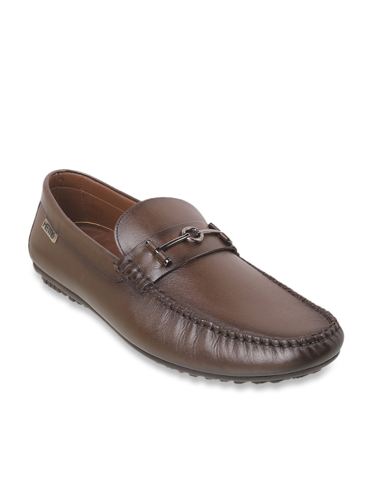 Metro Men's Brown Casual Loafers
