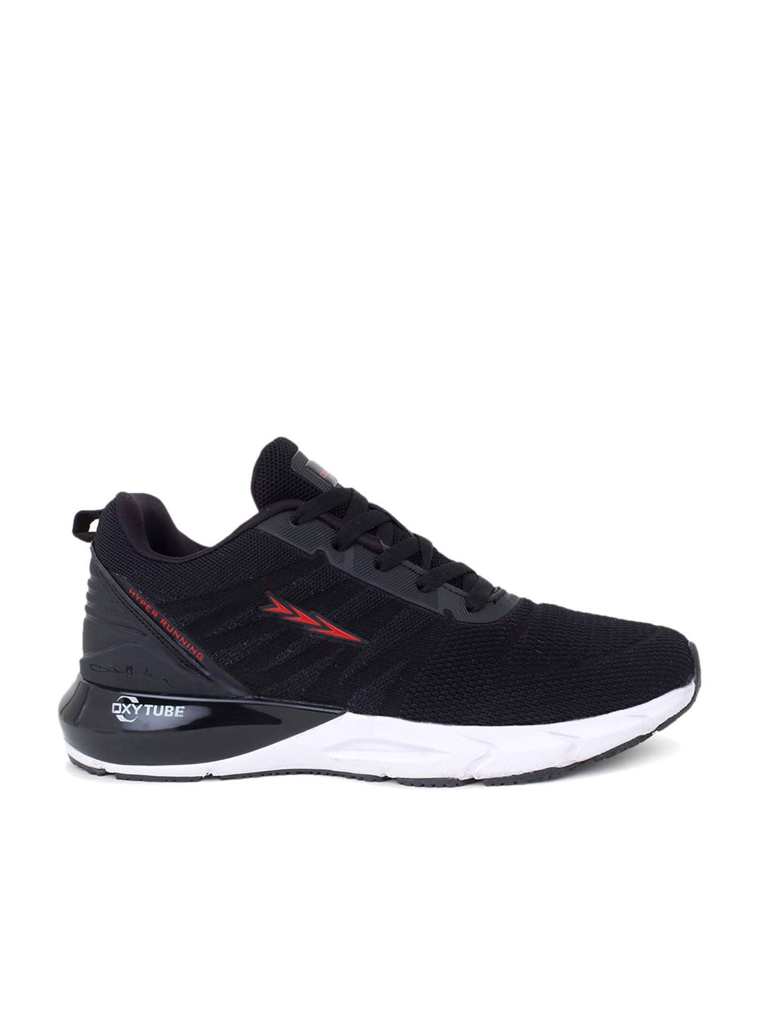 Columbus Men's Black Running Shoes