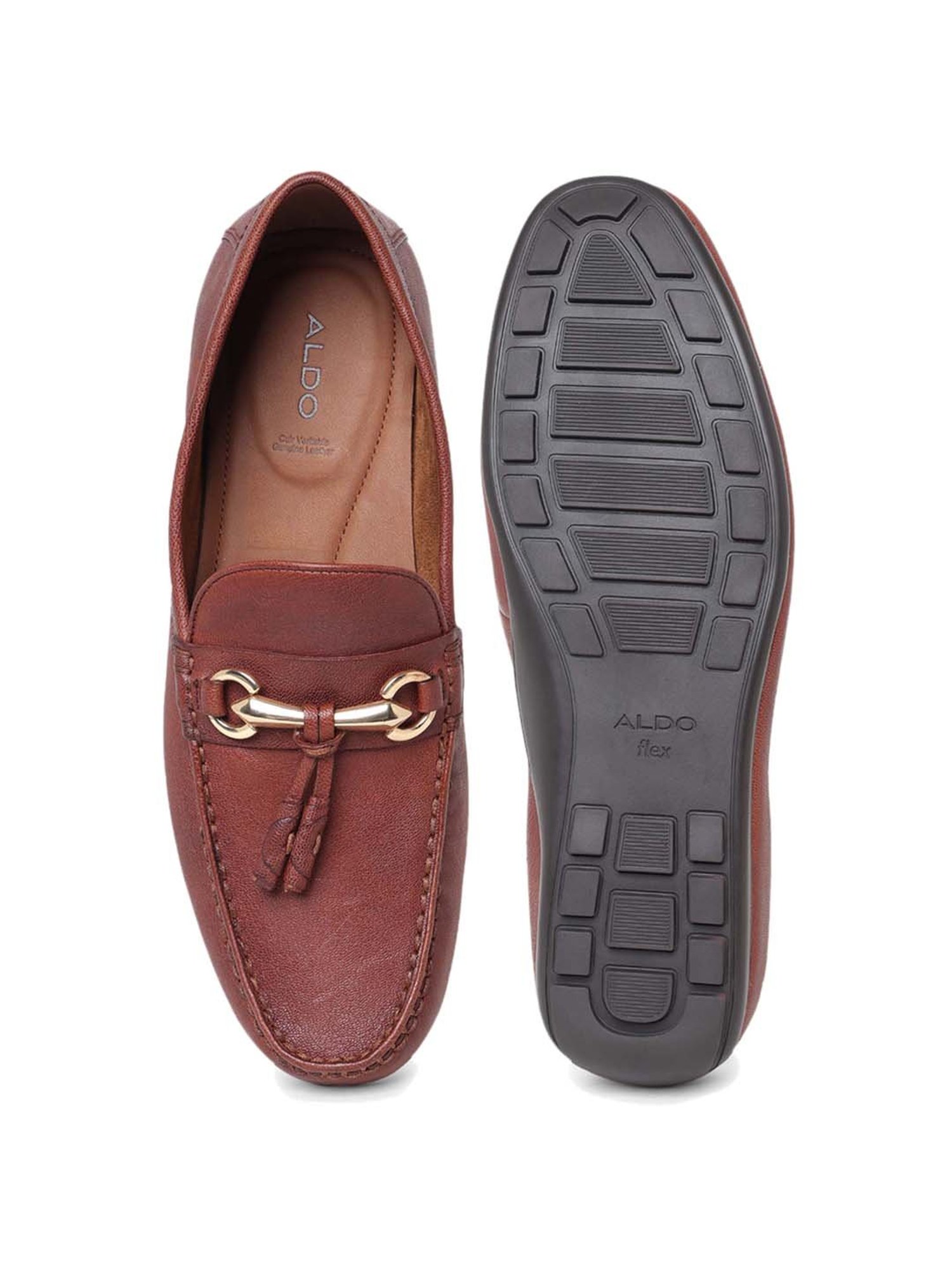 Aldo Men's Brown Casual Moccasins