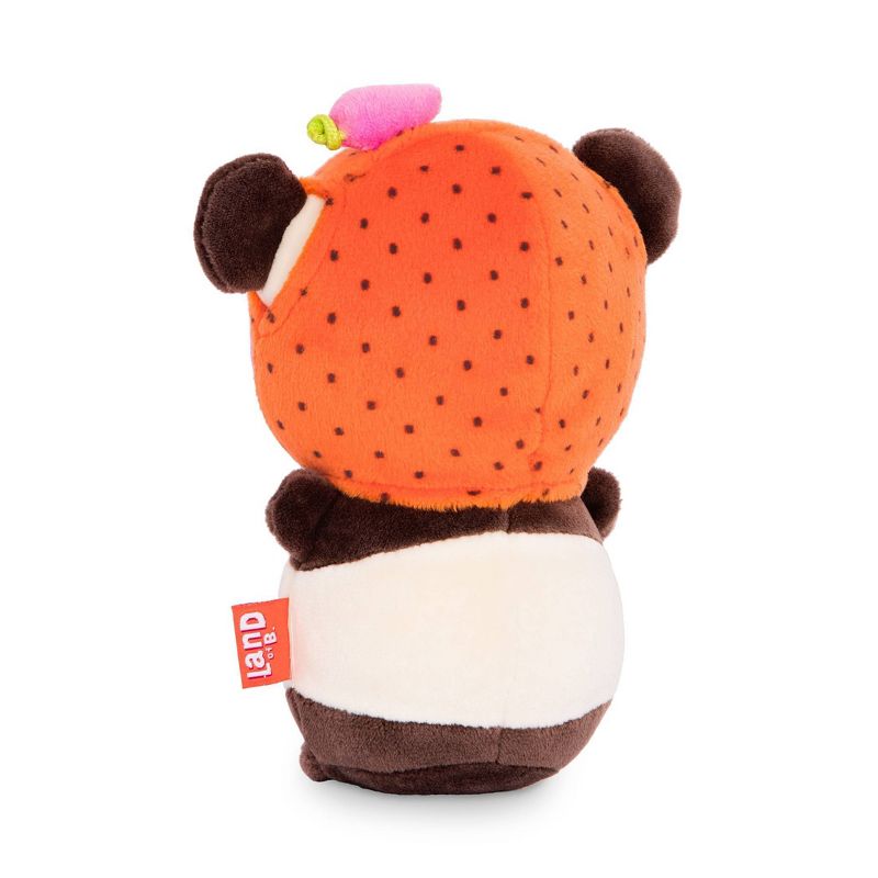 Land of B. Scented Plush Panda - Happy Snackies Strawberry Please Cake