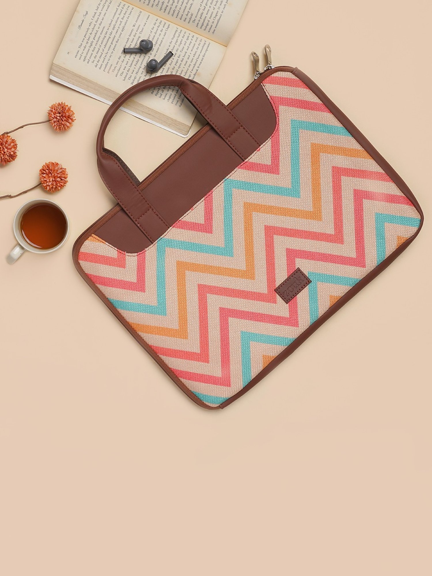 SASSORA Green MAYA Small Leather Car Key Case Pouch