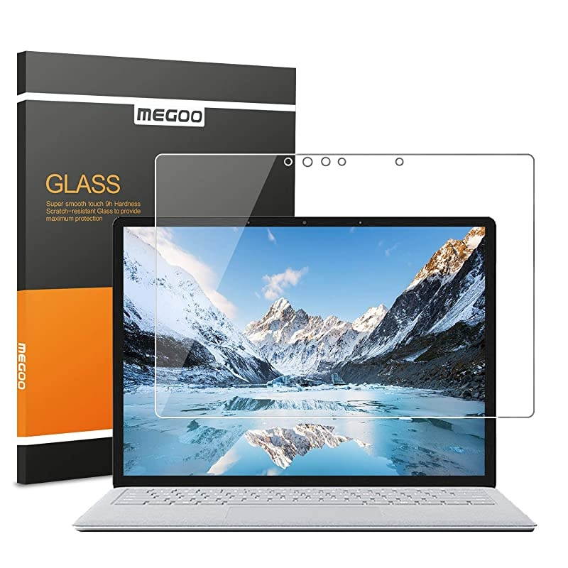 Screen Protector for Surface Laptop 3 135 Inch Tempered GlassEasy InstallationUltra Clear Screen Compatible for Microsoft Surface Laptop 321135 Inch
