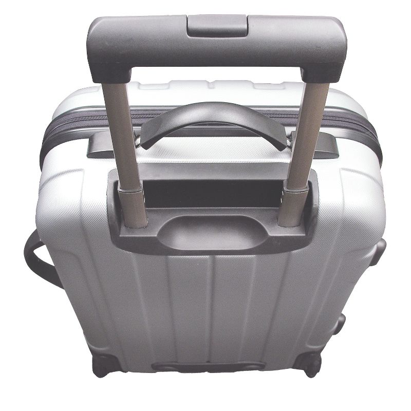 Traveler's Choice Rome 25" Spinner Suitcase - Silver