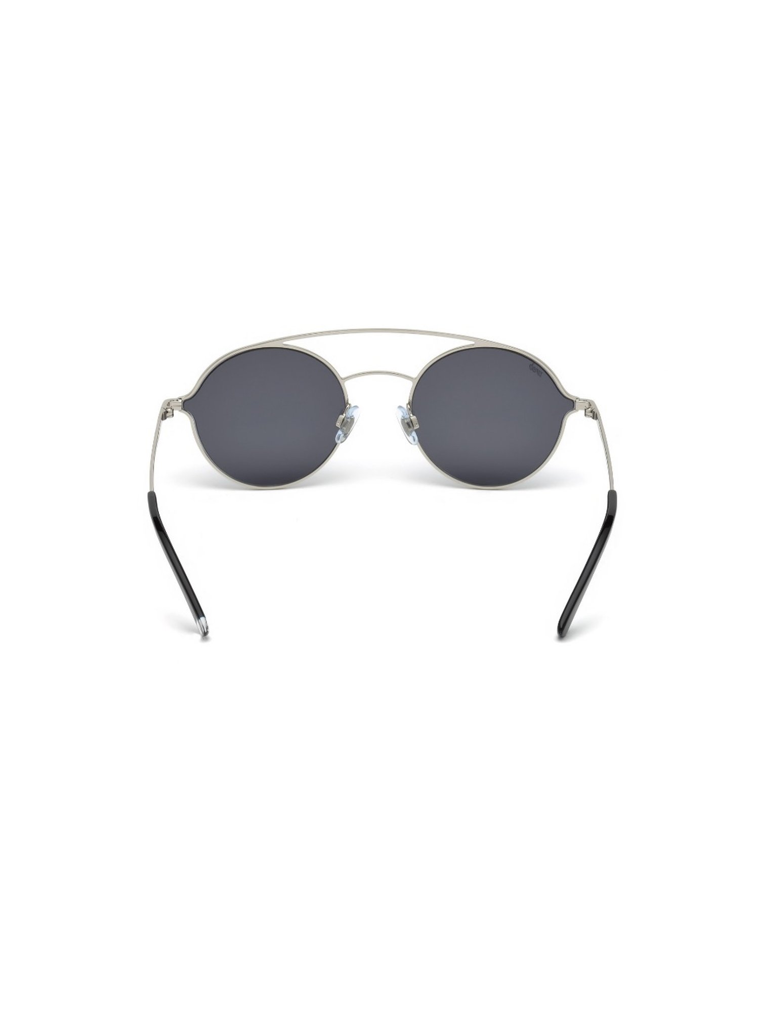 Web Eyewear Grey Pilot Sunglasses for Men Designed in Italy