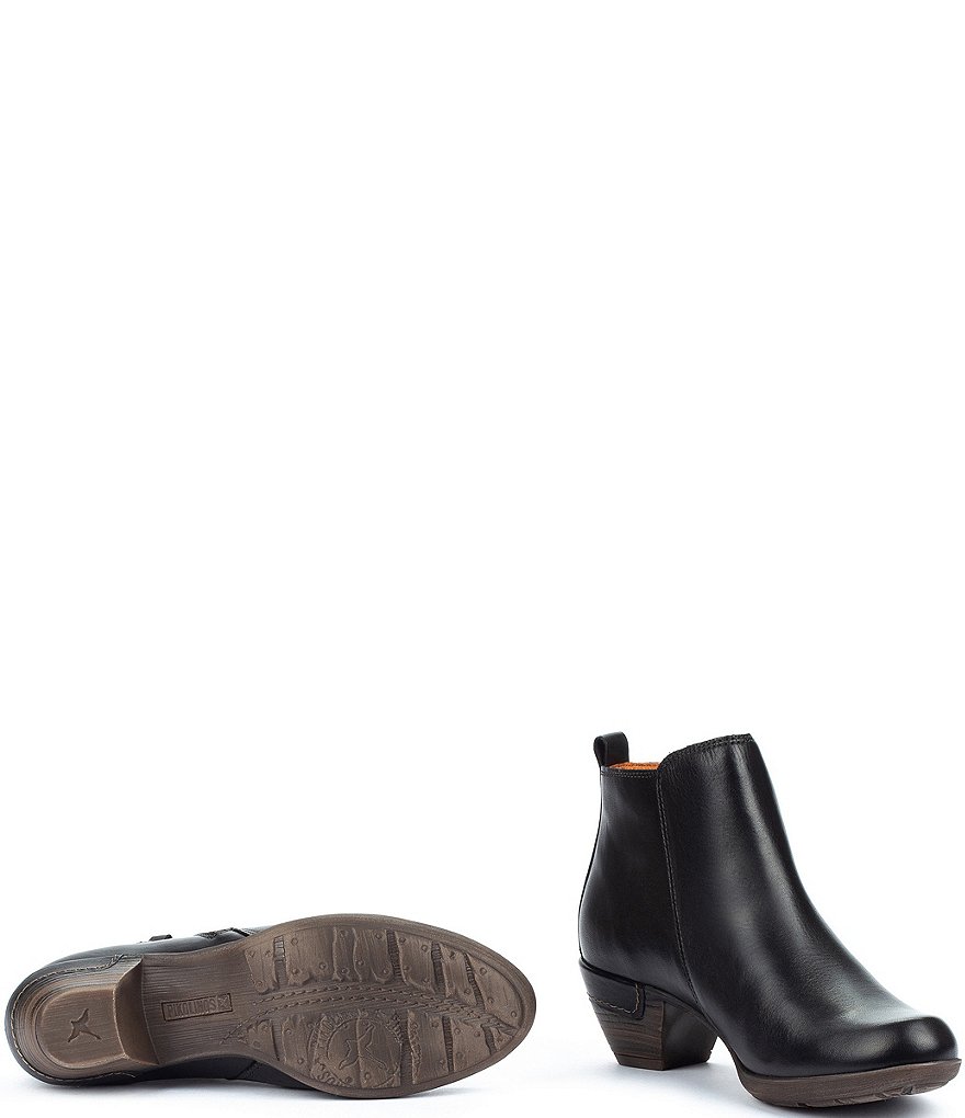 Pikolinos Rotterdam 902 Leather Side Zip Booties
