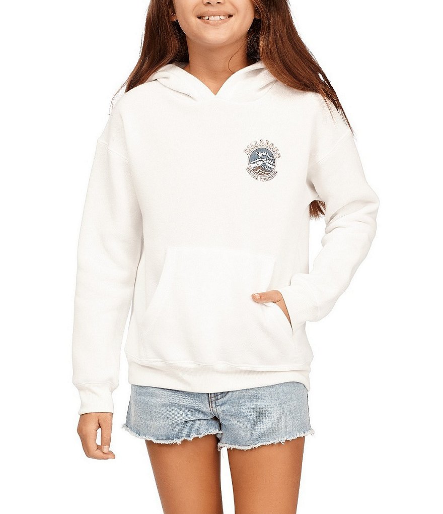 Billabong Little/Big Girls 5-14 Long Sleeve Better Together Hooded Sweatshirt