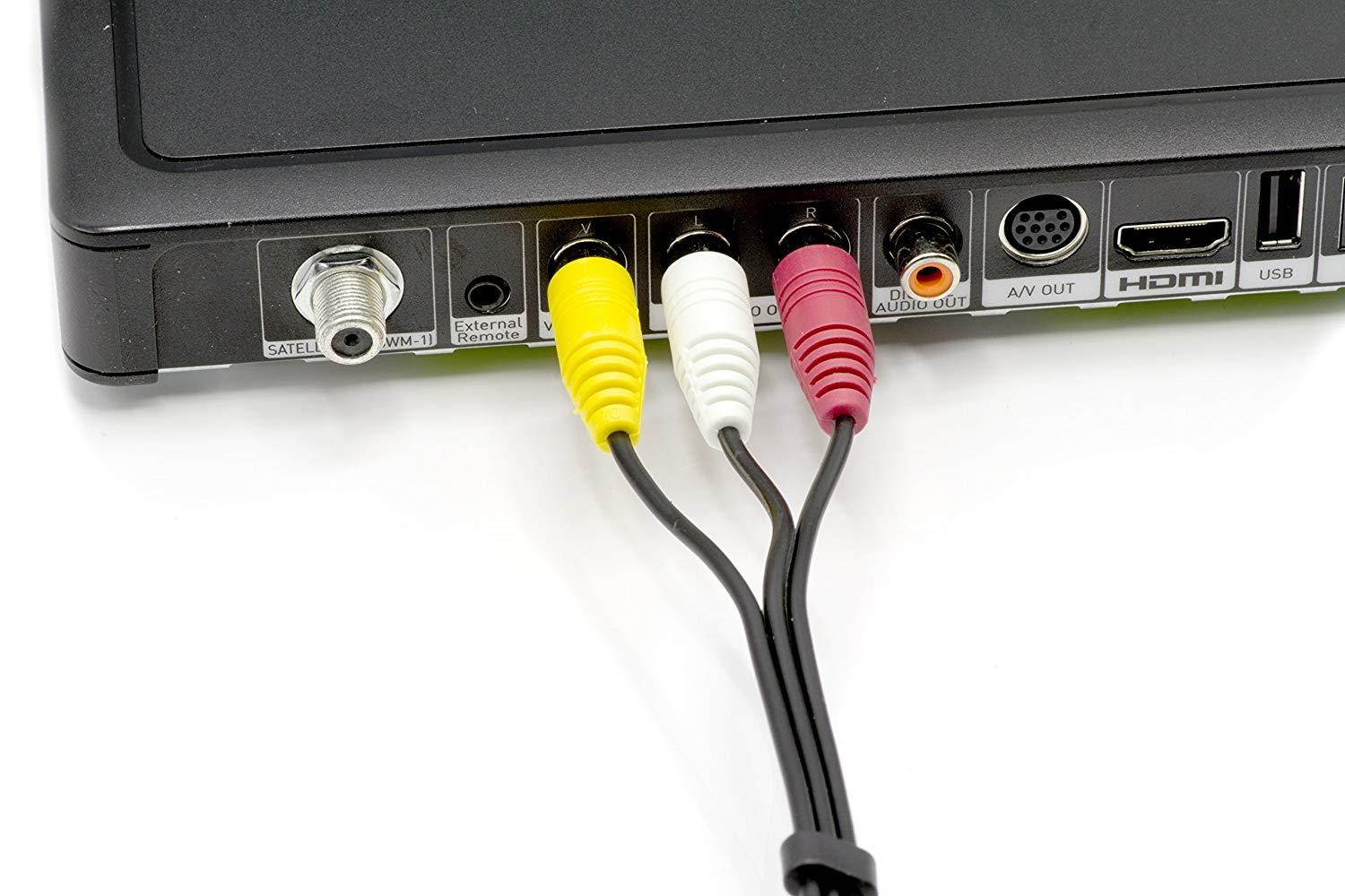 Video CableComposite Cord 30 ft RCA to RCA MMx3AV Cable for TVDVDVCD etd