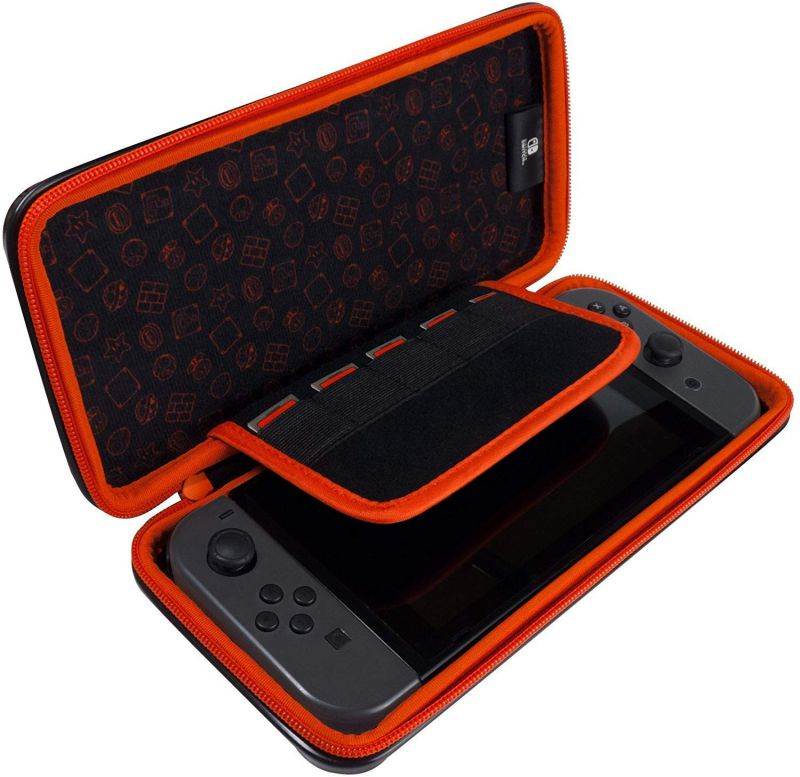 HORI Nintendo Switch Alumi Case (Mario Edition) Officially Licensed By Nintendo - Nintendo Switch