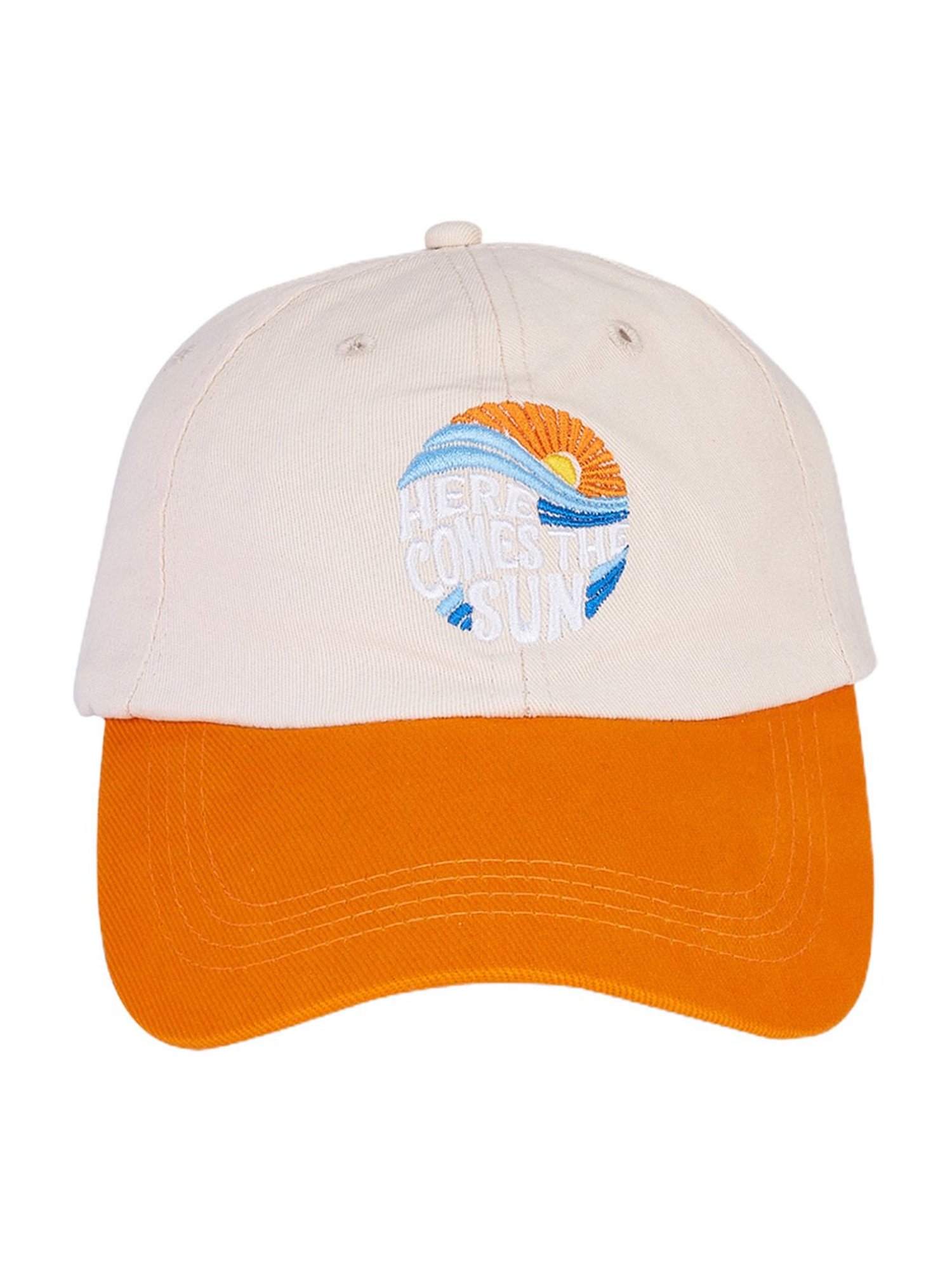 HauteSauce White Embellished Baseball Cap