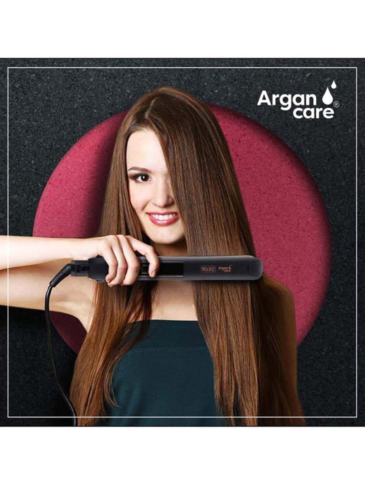 Wahl ArganCare WCHS6-1524 Hair Straightener (Black)