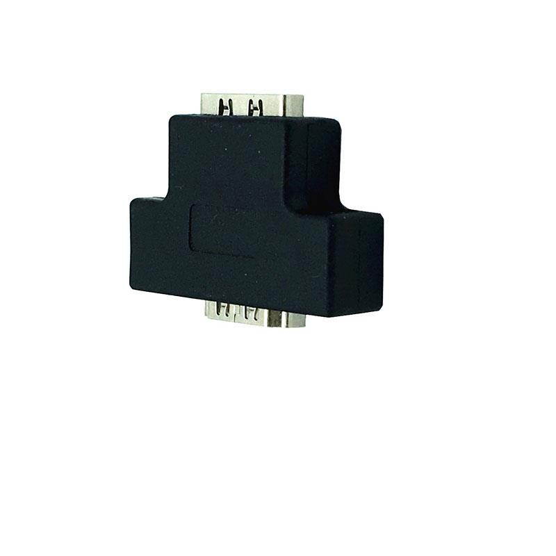 HDMI 19-pin female to female with panel mount
