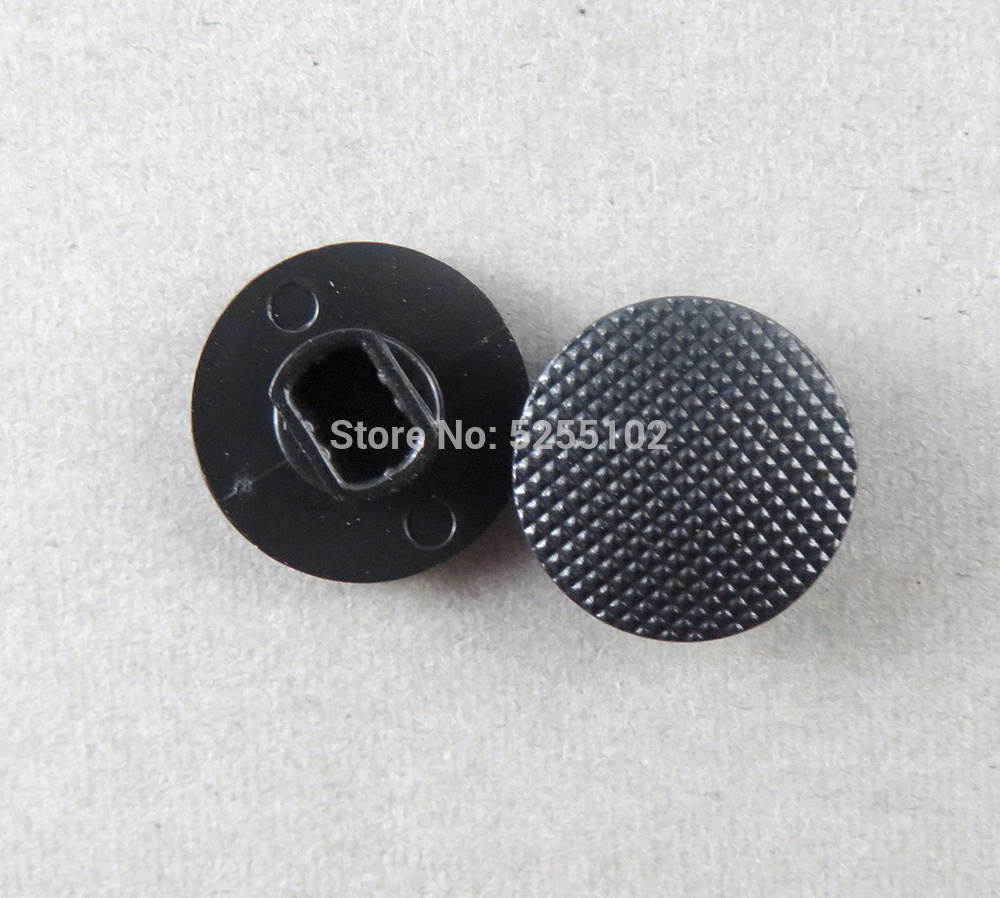 50pcs/lot Replacement Black 3D Analog Joystick Cap For PSP1000 For PSP 1000 Joysticks Caps Buttons