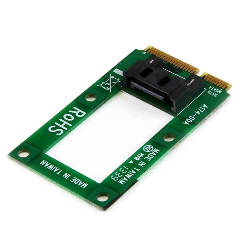 com mSATA to SATA HDDSSD Adapter Mini SATA to SATA Converter Card mSATA to SATA 2535 Hard Drive Adapter Converter Card MSAT2SAT3