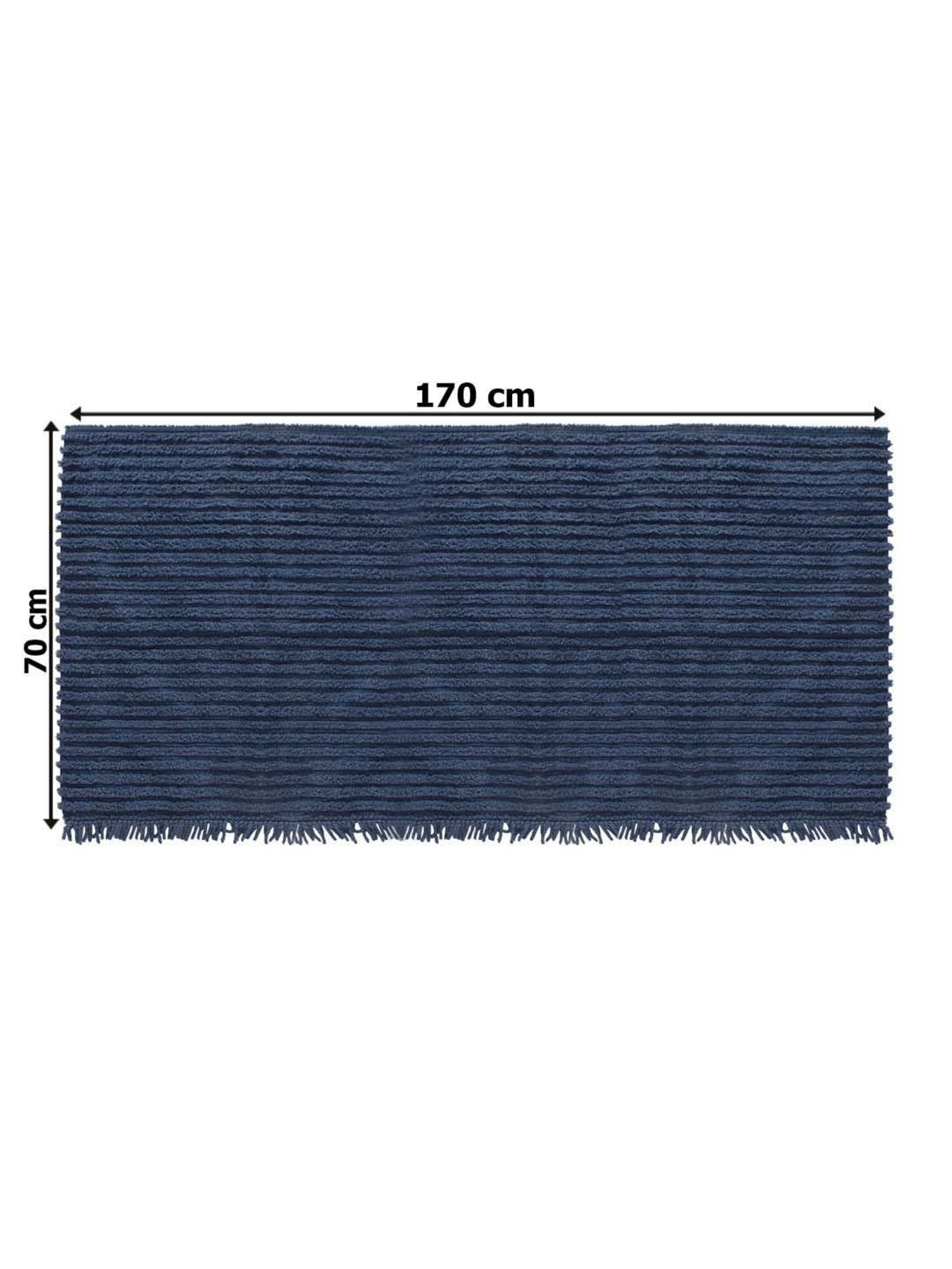 Saral Home Easy Living Blue Microfiber Axis Sofa Cover Set