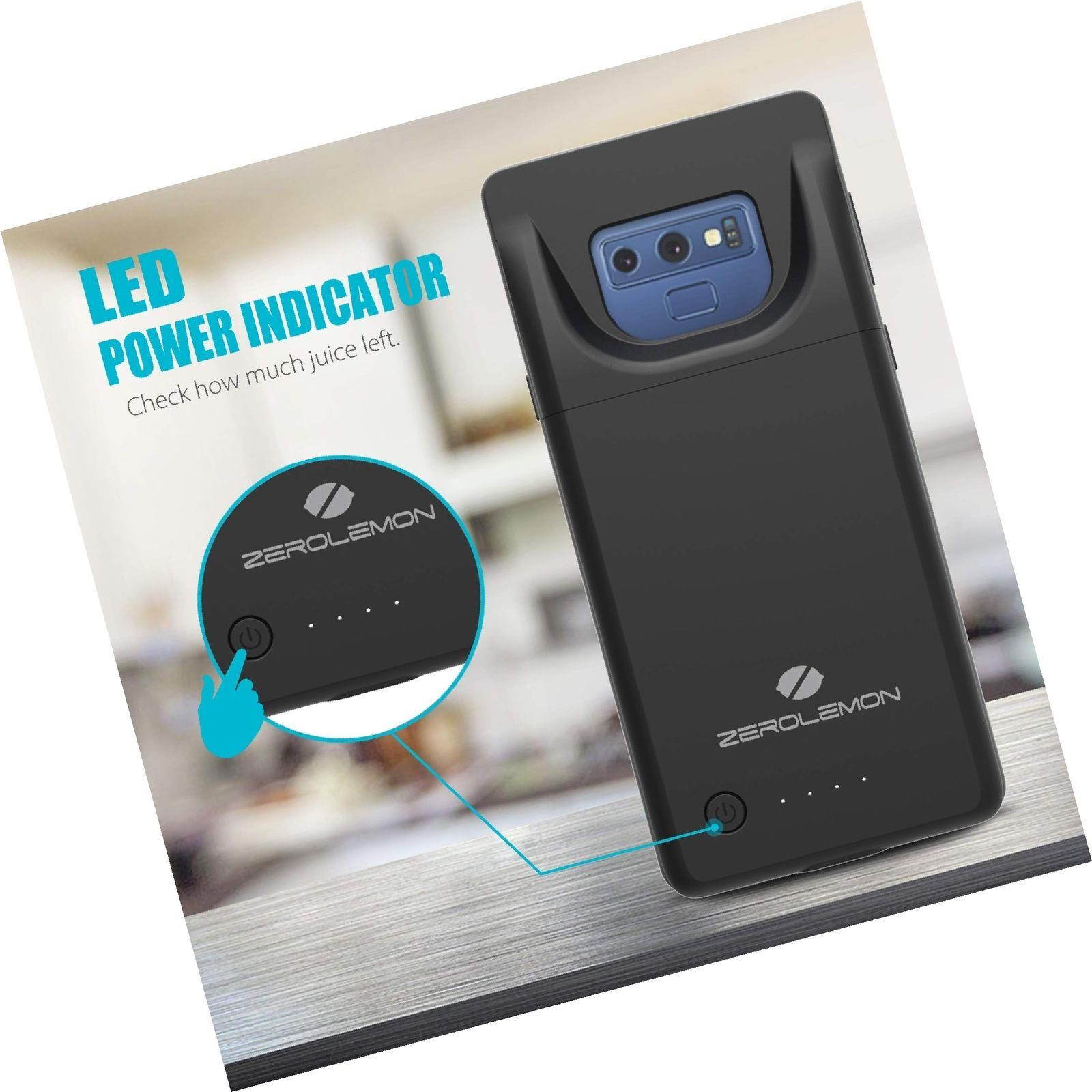 Galaxy Note 9 Battery Charging Case[Upgraded], ZeroLemon Slim Power 5000mAh E...