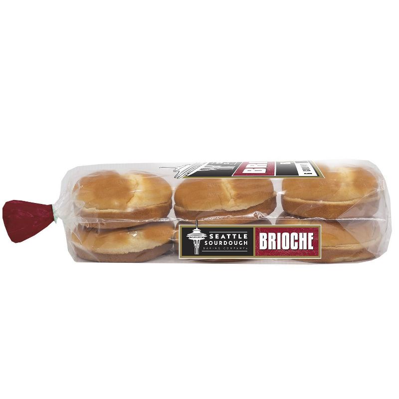 Seattle Sourdough Brioche Buns - 15.5oz/6pk