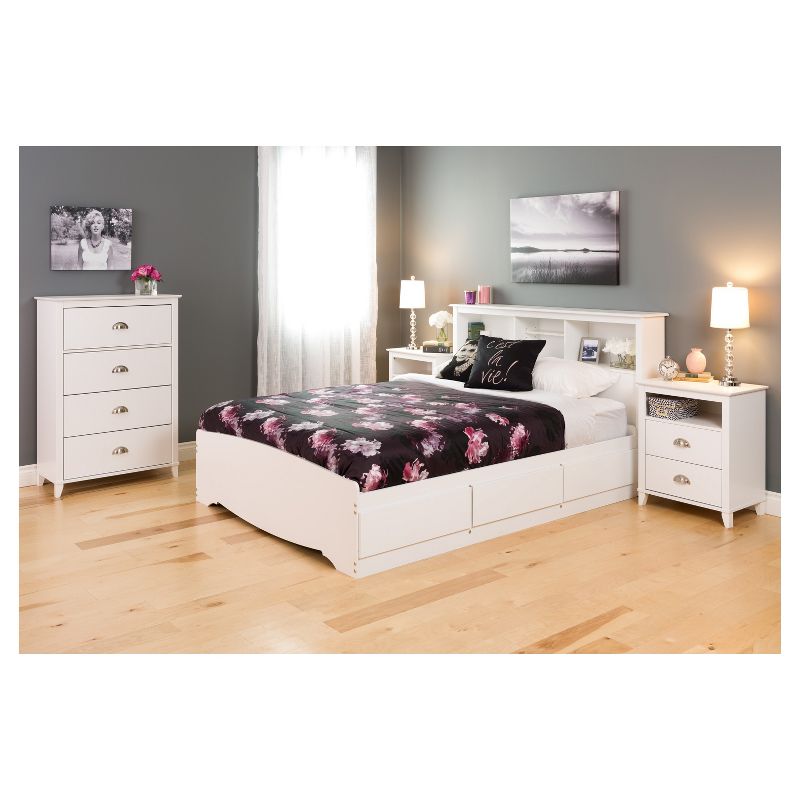 Yaletown Nightstand - White - Prepac