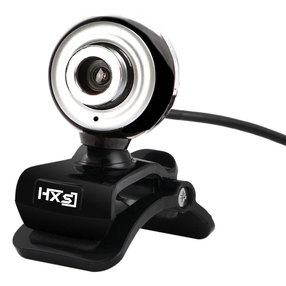 HXSJ 480P HD Webcam 12M Pixels USB2.0 Computer Web Camera Built-in Microphone For PC Laptop Camcorder