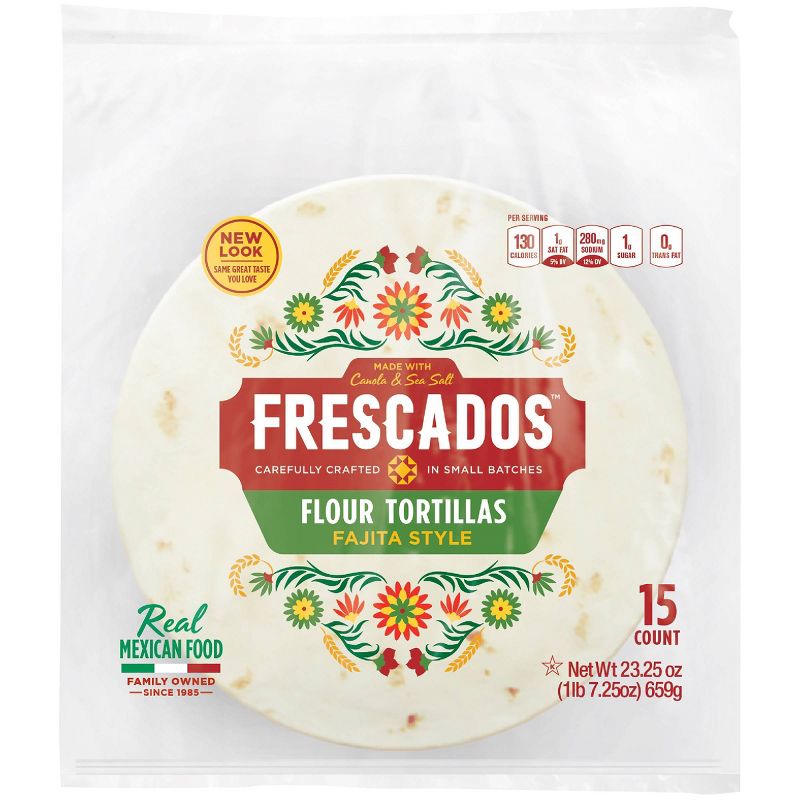 Frescado 7" Fajita Tortillas - 15ct/23oz