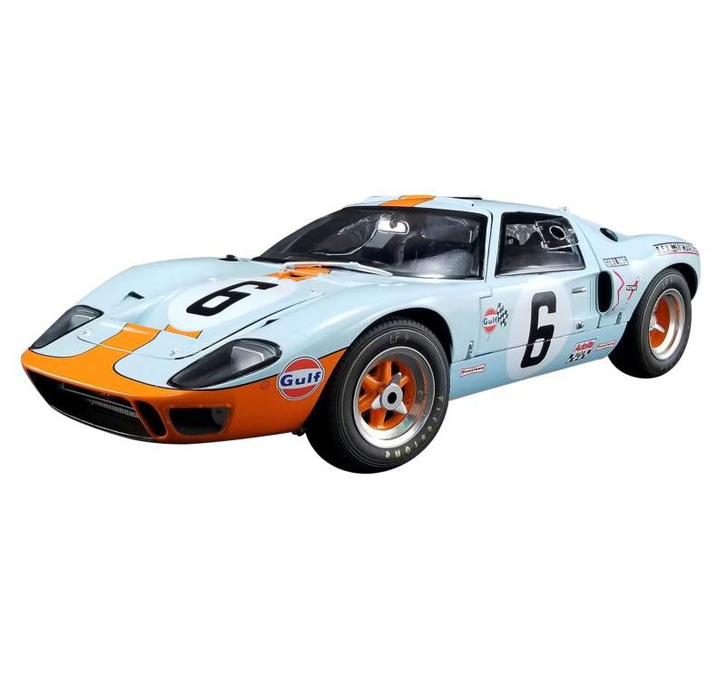1969 Ford GT40 MKI #6 "Gulf" 1969 Le Mans Champion Ltd Ed to 296 pcs 1/12 Diecast Model Car by GMP for ACME