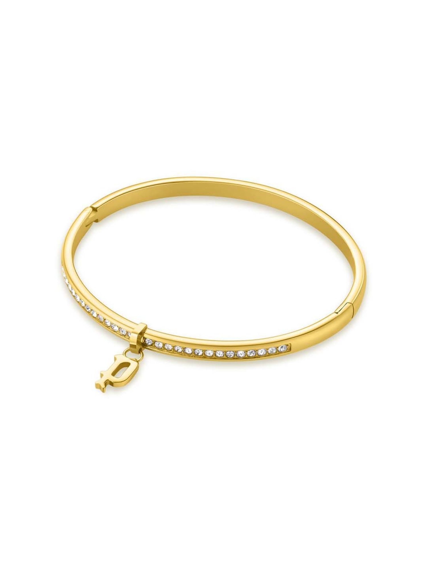 Police Gold Color Bracelet for Women - PEJLG0003401