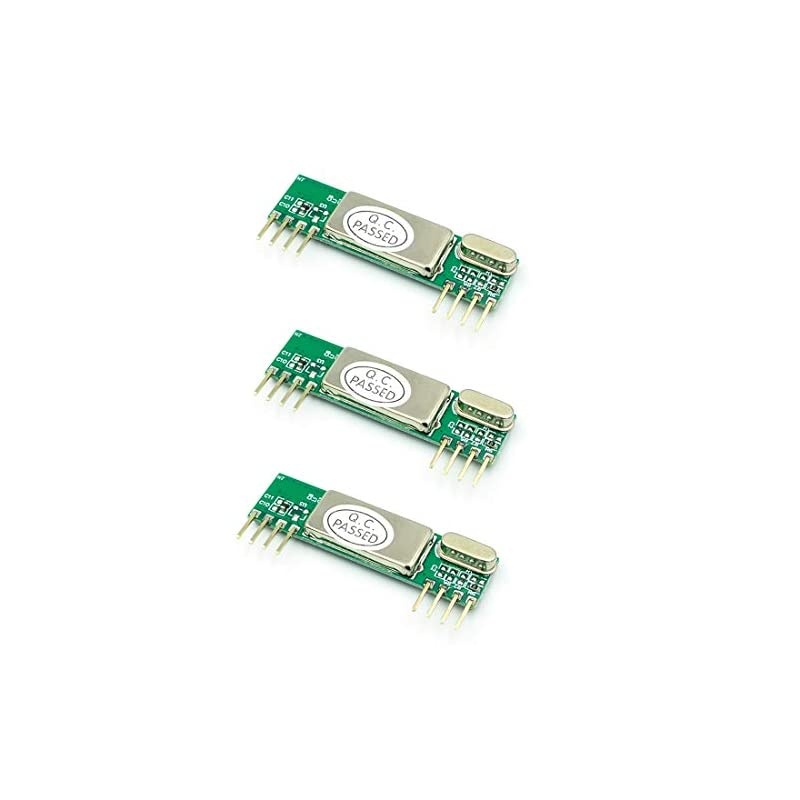 3pcs RXB6 433MHz Superheterodyne Wireless Receiver Module for Arduino/ARM/AVR