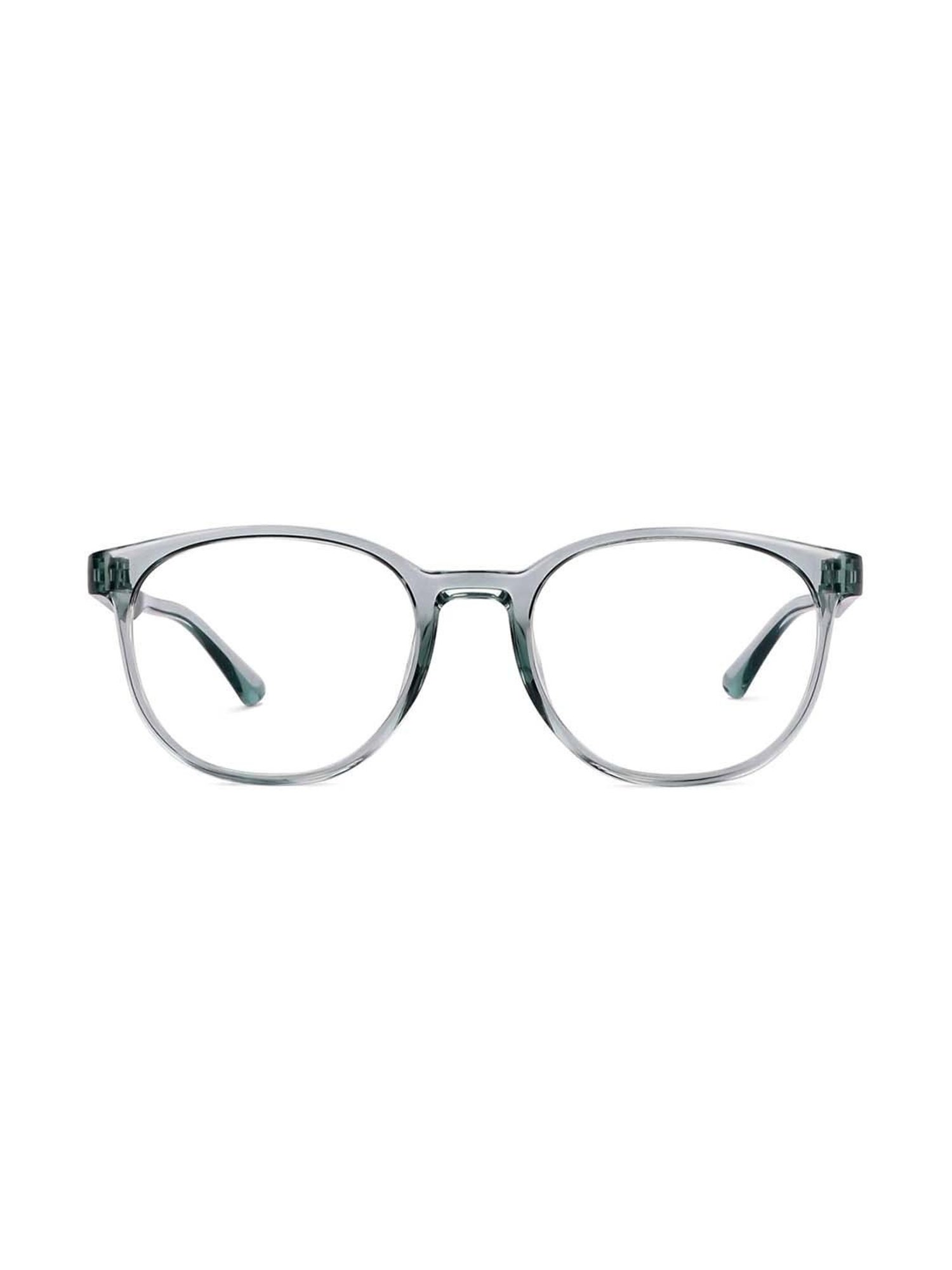 Lenskart Blu LB E14061 Light Grey Full Rim Round Computer Glasses