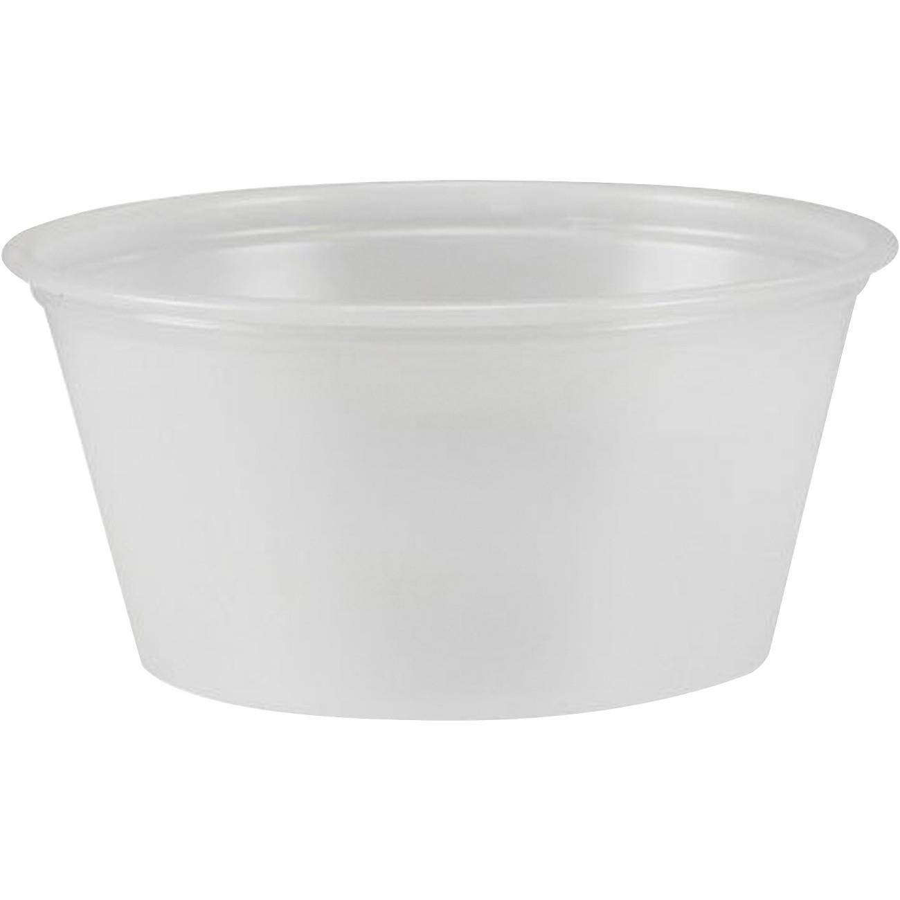 Solo Souffles 2 oz. Plastic Portion Cups