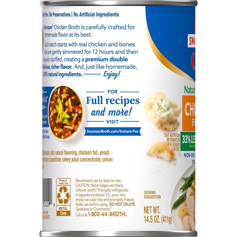 Swanson Natural Goodness Chicken Broth Can - 14.5 fl oz
