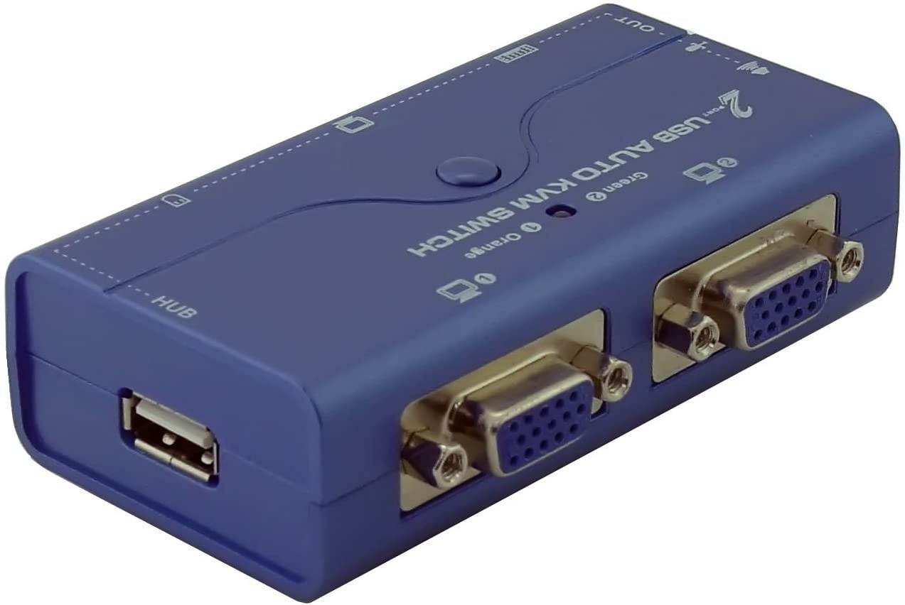 SEDNA - 2 Port USB KVM Switch (with cables)