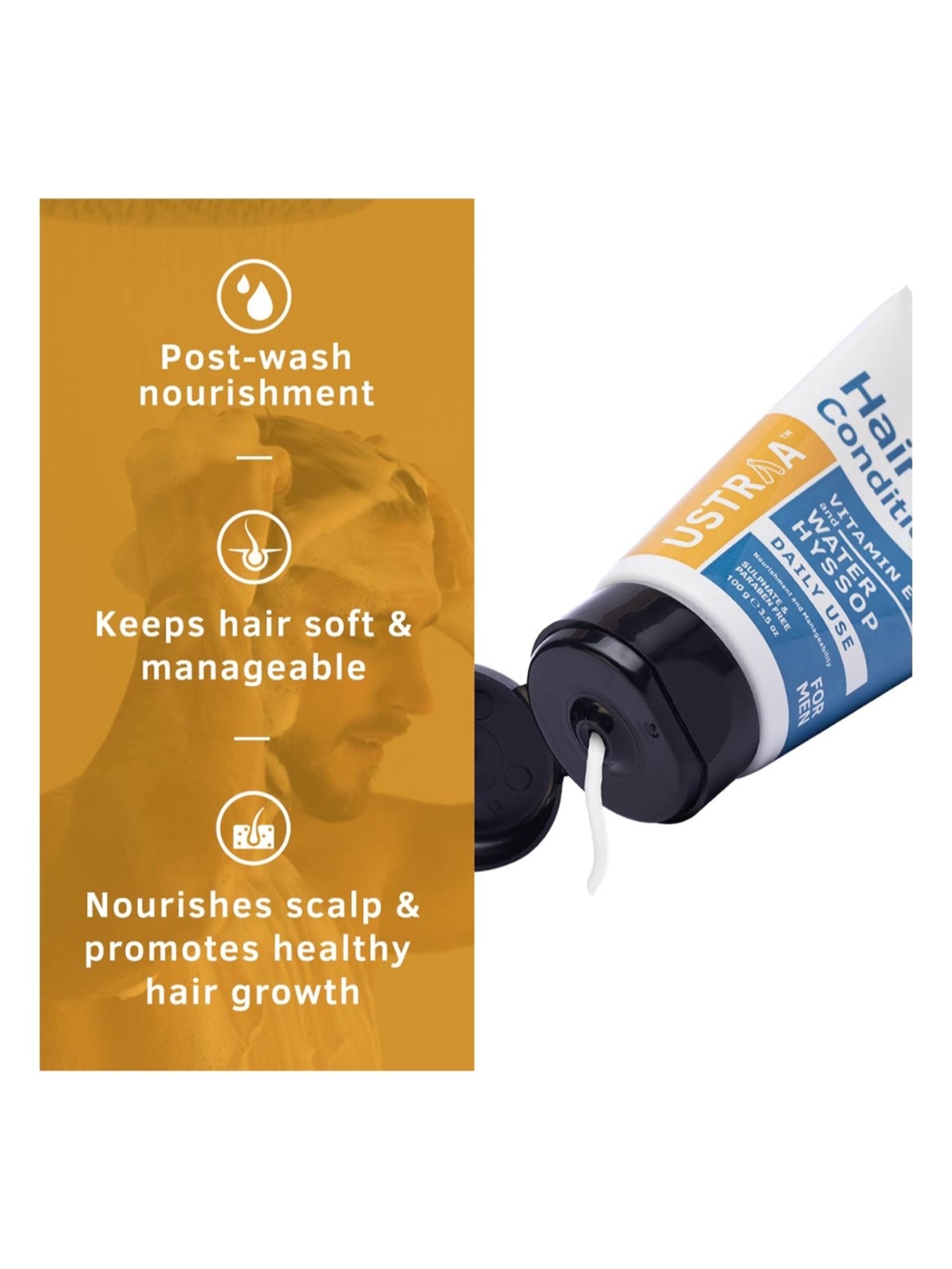 Qraa Men Red Onion Hair Oil - 100 ml