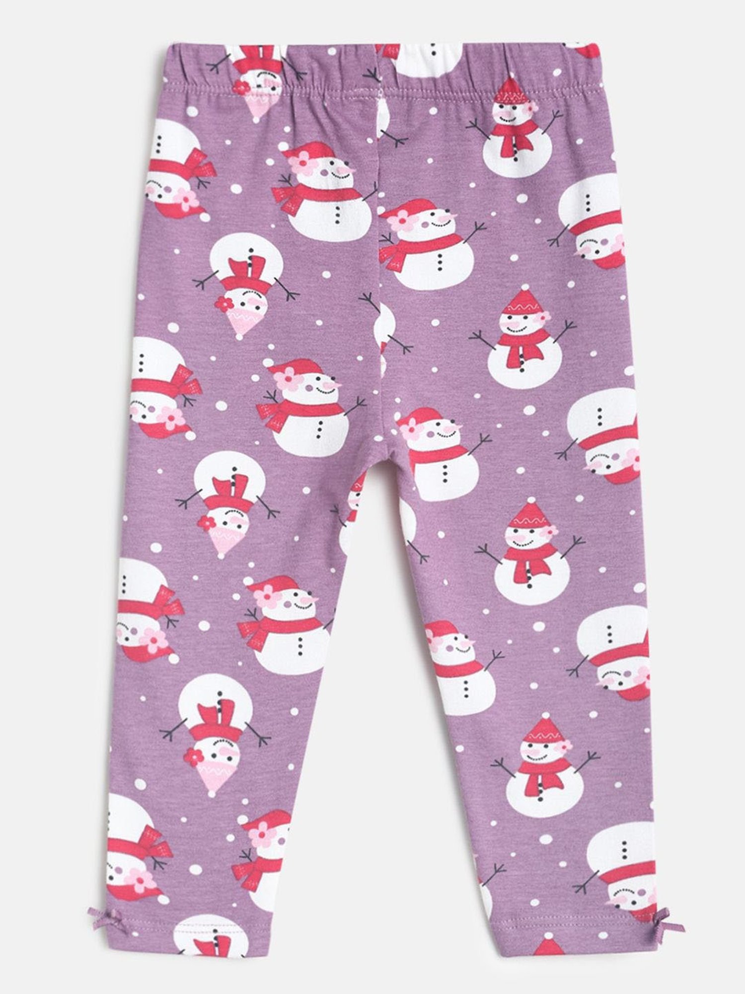 MINIKLUB Kids Multicolor Printed Leggings (Pack Of 3)