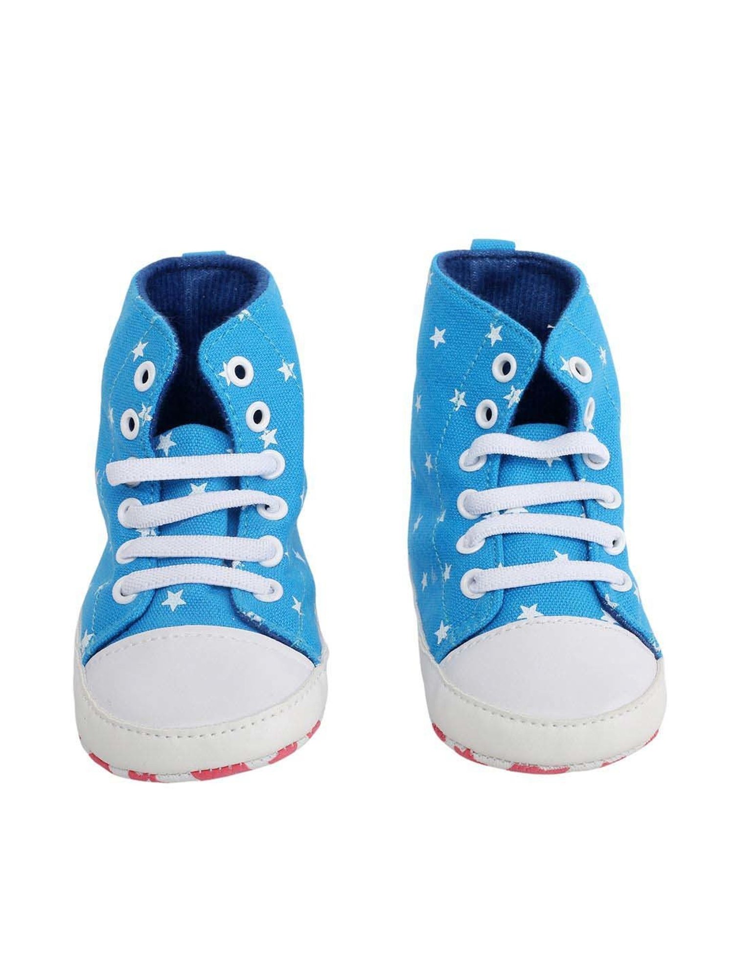 Baby Moo Kids Blue Casual Booties