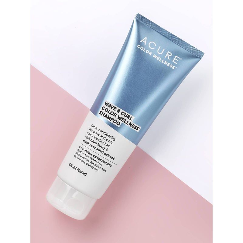 Acure Wave & Curl Color Wellness Shampoo - 8 fl oz