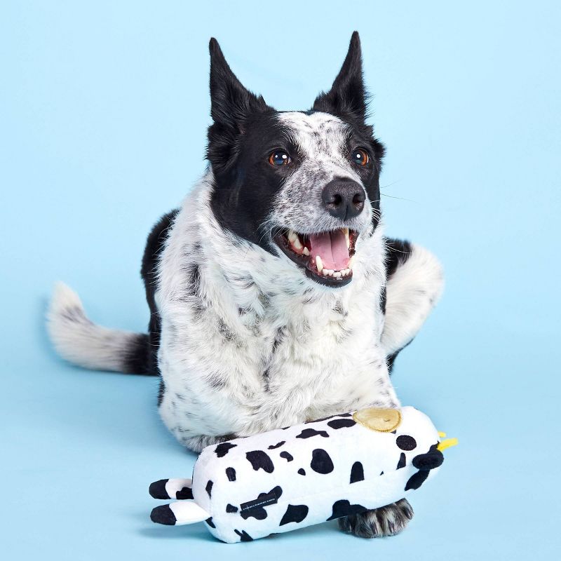 BARK Super Chewer Cow Dog Toy - Mad Cow