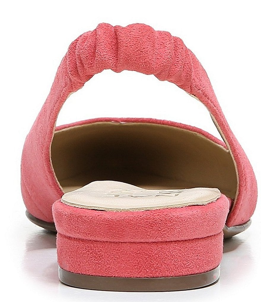 Naturalizer Halo Suede Slingback Flats