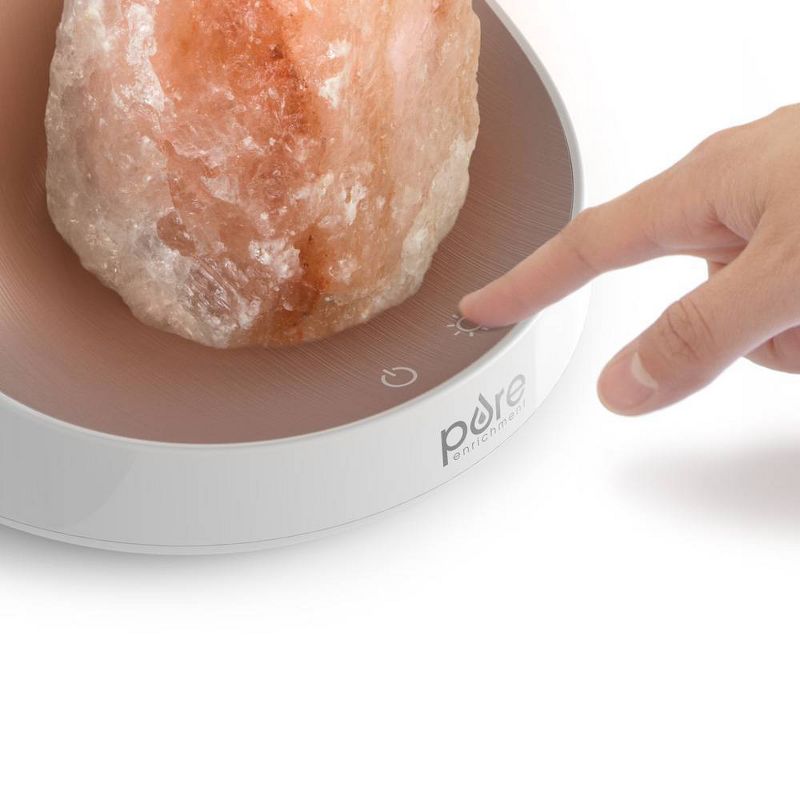 Salt Lamp and Ultrasonic Oil Diffuser - Pure Enrichment